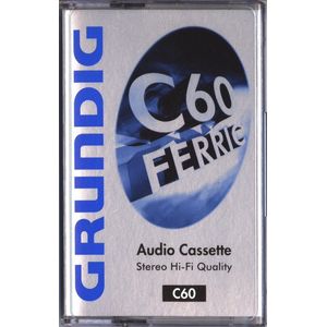Grundig Ferric C60 Audio Cassette (10 pack)