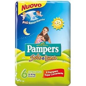 Pampers 149090 zon en maan, maat 6 – 15 – 30 kg