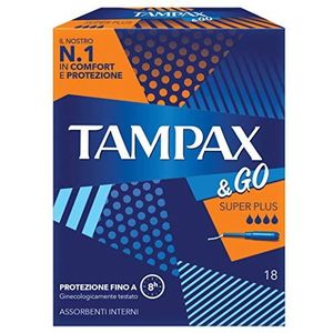 Tampax & Go Super Plus x18 tampons