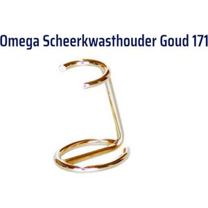 Omega - Borstelhouder voor baardborstel verguld 171/DO