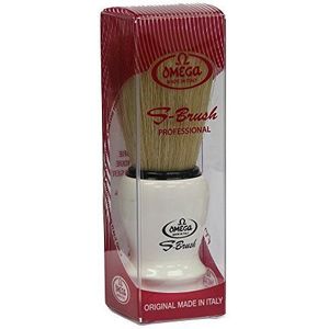 Brocha de Afeitar Omega Blanca synthetisch haar