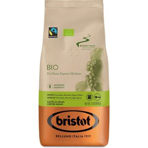 Bristot BIO - Biologische Koffiebonen - 500 gram