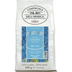 Compagnia dell'Arabica - cafeïnevrije italiaanse koffie - Decaffeinato 500 gram Pure Arabica koffiebonen