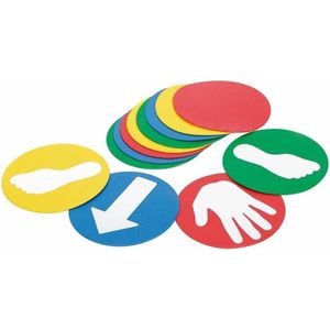 Educ'O'Disks  Educatieve Markering Schijven set 12 stuks
