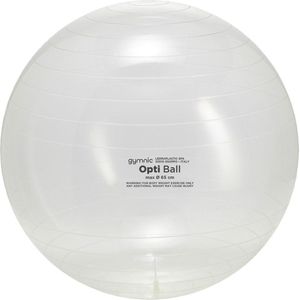 Gymnic Opti Ball Transparant 65 cm