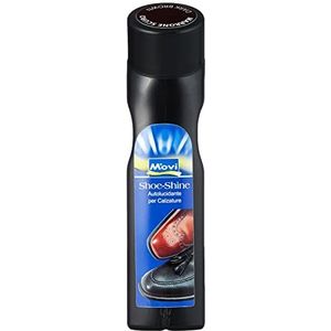 MOVI SHOE-SHINE – zelfpolijstende vloeistof met applicator voor leer/schoenen van leer, 75 ml