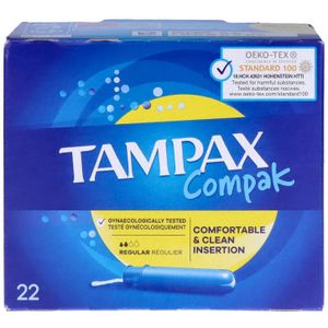 Tampax  Compak Regular  22 stk.