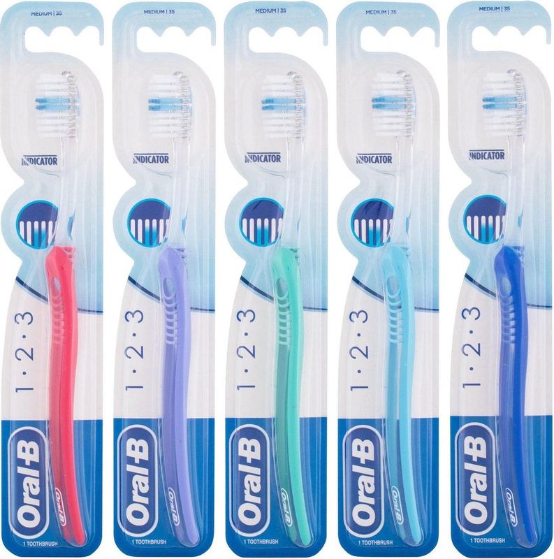 Oral-B - Tandenborstel Indicator - Medium - Verkleurt bij Vervanging
