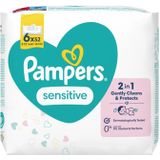 Pampers - Sensitive - Billendoekjes - 52 Stuks