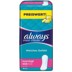 Always - Maxi Classic - Maandverband - 9 Stuks