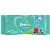 Pampers - Fresh Clean - Billendoekjes - Navulpak 4x52