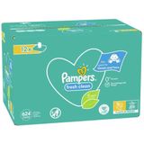 Pampers Fresh Clean Billendoekjes - 624 stuks