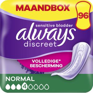 Always Discreet Incontinentieverband voor Urineverlies Normal 96 stuks