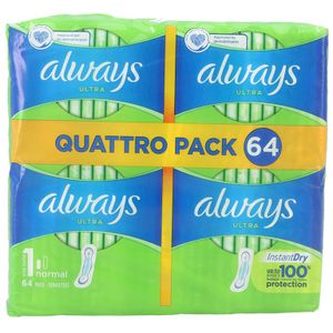 Always - Ultra Normal - Maandverband - 64 Stuks