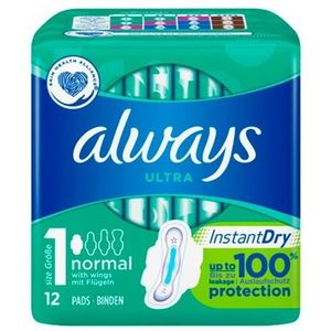 Always - Ultra Normal - Wattenschijfjes - 12 Stuks