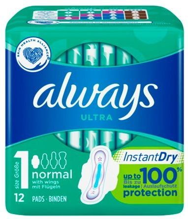 Always - Ultra Normal - Wattenschijfjes - 12 Stuks