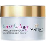 Haarmasker Hair Biology Purifica & Repara Pantene (160 ml)