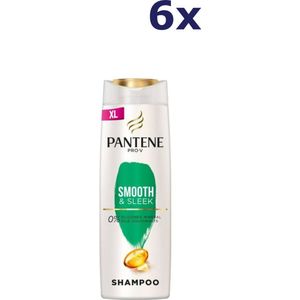 Pantene Shampoo XL - Smooth & Sleek - Voordeelverpakking 6 x 500 ml