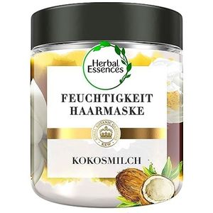 Herbal Essences PURE: vernieuw kokosmelk vochtig haarmasker kokosmelk, 250 ml, kokosnoot, haarverzorging glans, haarverzorging droog haar, aloë vera, haarbehandeling, haarbehandeling, haarbehandeling droog haar, haarmasker