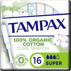 Tampax Tampons Cotton Protection Super 16 stuks