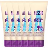 Aussie - Miracle Moist Conditioner - Hydraterende Vegan Formule - 6 x 200 ml