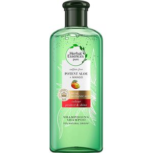 Herbal Essences, Shampoo zonder sulfaten, aloë en mango, voor gekleurd haar 2 * 380 ml