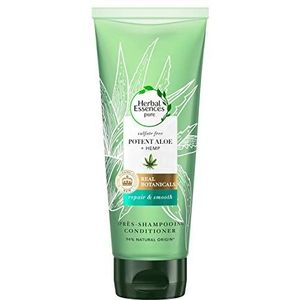 Herbal Essence Shampoo zonder sulfaat, aloë en hennep voor droog haar, 180 ml