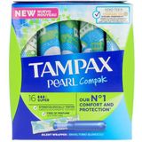 Tampax Pearl Compak Tampon Super - 16 Stuks