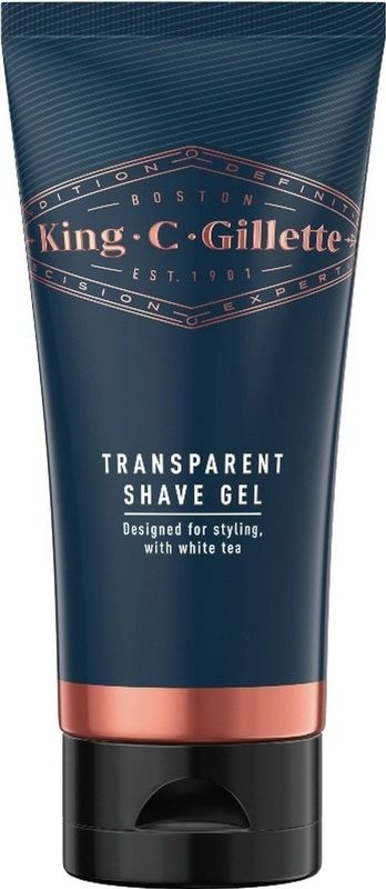 Gillette - King C. - Scheergel - Transparant - 150ml