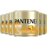 Pantene Pro-V Repair & Protect Keratin Protect Haarmasker - voor Droog, Beschadigd haar - Voordeelverpakking 6 x 300ml