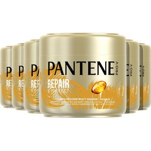 Pantene Pro-V Repair & Protect Keratine Behandeling Herstellend Haarmasker - Voor Beschadigd Haar - Voordeelverpakking - 6x300 ml