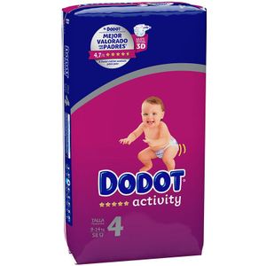 Dodot Activity Maat 4 58 Eenheden Luiers