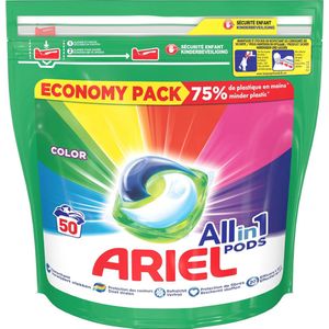 Ariel Allin1 Pods Kleur Wasmiddelcapsules 50 Wasbeurten