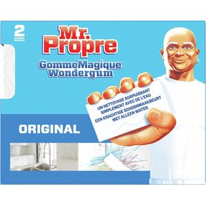 12x Mr. Propre Schoonmaakmiddel Wondergom Original 2 stuks