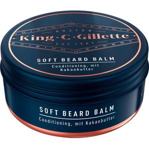 King C. Gillette Baardbalsem met rijke cacaoboter, arganolie en sheaboter (100 ml)