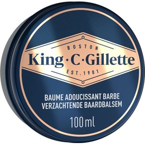 King C. Gillette Baardbalsem - Voor Een Zachte Baard - Voor Mannen - 100 ml
