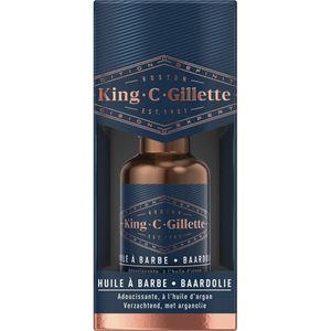 6x King C. Gillette Baardolie 30 ml