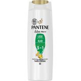 6x Pantene 3-in-1 Shampoo Glad & Zijdezacht 225 ml