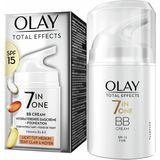 4x Olay Total Effects 7-in-1 BB Creme Light-Medium SPF 15 50 ml