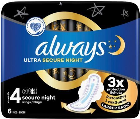 Always - Ultra Secure Night - Maandverband - 6 Stuks