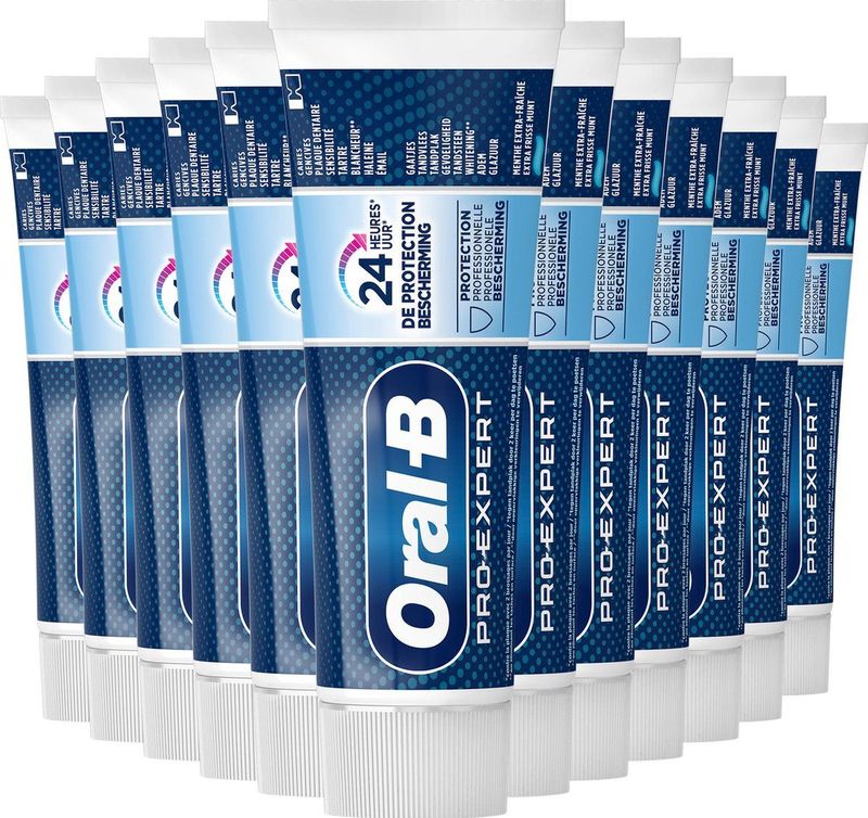 Oral-B Pro-Expert Professional Protection Tandpasta - Voordeelverpakking 12 x 75ml
