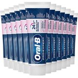 Oral-B - Pro-Expert Sensitive + Whitening - Tandpasta - 12x - Fluoride - Munt