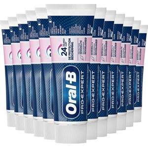 12x Oral-B tandpasta Pro-Expert Sensitive + Whitening (75 ml)