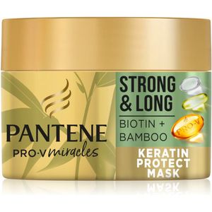 Pantene Strong & Long Biotin & Bamboo Haarmasker - 160ml