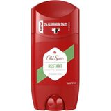 Old Spice Restart Deostick voor mannen (50 ml), heren, 48 uur frisheid, 0% aluminiumzouten, geen witte resten en gele vlekken