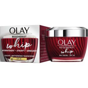 4x Olay Hydraterende Crème SPF30 Regenerist Whip 50 ml