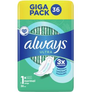 Always Ultra Normaal Met Vleugels 36 st