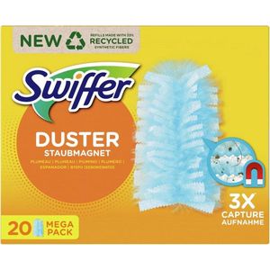Swiffer Duster - Trap & Lock - Voordeelverpakking - 3x20 Navullingen