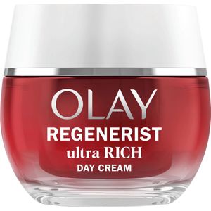 Olay Regenerist Ultra Rich Dagcrème - Vitamine B3 Peptide en Sheaboter - 50ml - Droge Huid