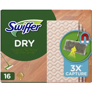Swiffer - Swifer droge handdoeken voor hout en parket - 16 stuks